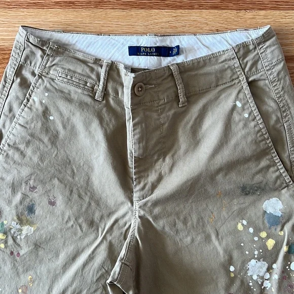 Polo Ralph Lauren Cropped Khakis - Picture 3 of 7